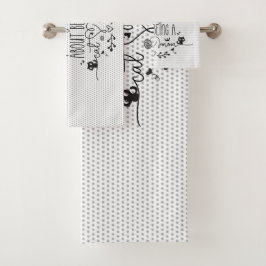 猫のお母さかわいらしんが可愛い バスタオルセット