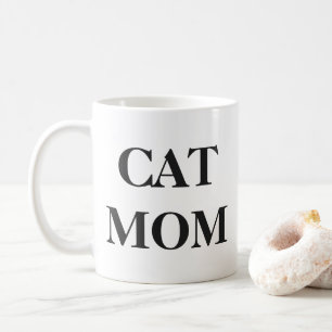 猫のお母さんのマグ コーヒーマグカップ