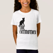猫のお母さん可愛いTシャツ Tシャツ (正面)
