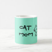 猫のお母さん コーヒーマグカップ (中央)