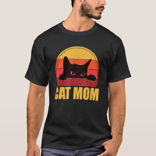 猫のお母さん ネコのお母さん 母の日 Tシャツ (正面)