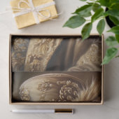 猫のお洒落装王室の装をデカフランスのップ 薄葉紙 (ギフト)