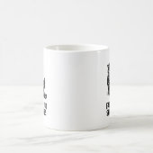 猫のお父さんだって骨と皮だけさ  コーヒーマグカップ (中央)