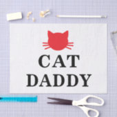 猫のお父さんのティッシュペーパー 薄葉紙 (クラフト)