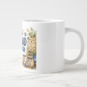 猫のお父さんへ 父の日ギフト ジャンボコーヒーマグカップ (右)