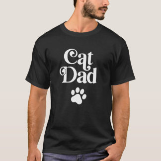 猫のお父さん Tシャツ