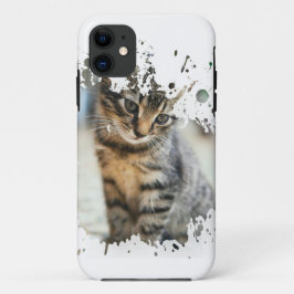 猫のかわいらしアートワーク |最高の猫好き iPhone 11 ケース