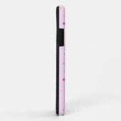 猫のきらめく前髪のプリント – ピンク Case-Mate iPhoneケース (裏面/右)