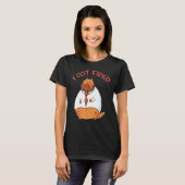 猫のせいでクビになりました ネコ飼いさん Tシャツ (正面フル)