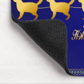 猫のそりのmousepad マウスパッド (コーナー)