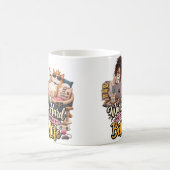 猫のために働くマグカップ コーヒーマグカップ (中央)