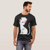 猫のためのパイ Tシャツ (正面フル)