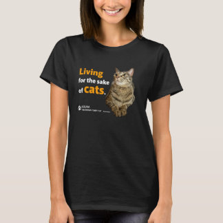 猫のためのライフ 猫 かわいい 雉 猫 ねこ Tシャツ