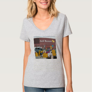 猫のための巨大ボックスストア コミック リック・ロンドン Tシャツ