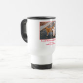 猫のための社会的なネットワーキング トラベルマグ (正面左)