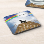 猫のための虹橋記念の詩 コースター (左側)