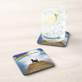 猫のための虹橋記念の詩 コースター (右側)