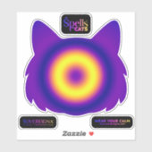 猫のための魔法: 好奇心旺盛な子猫 (アクティベーション) シール (シート)