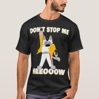 猫のとしてフレディMeowcuryフレディ水銀クラシック。 Tシャツ