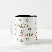 猫のないがき ツートーンマグカップ (正面左)