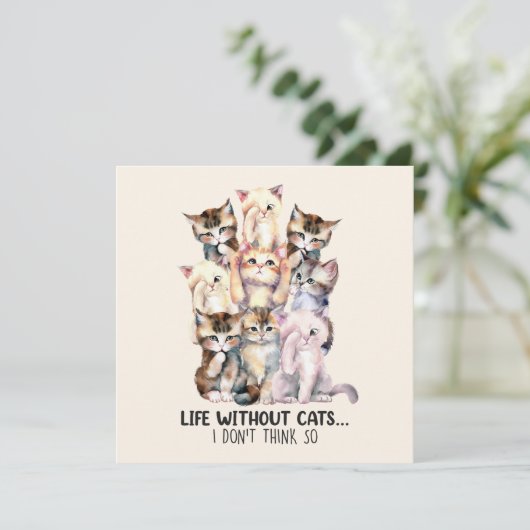 猫のない生活?僕はそうは考えしない (スタンド正面)
