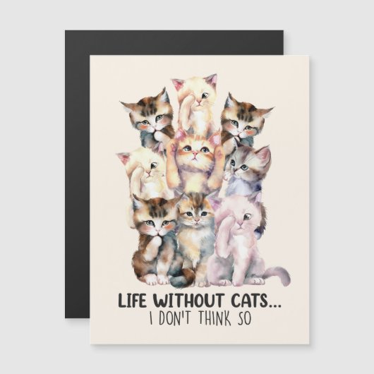 猫のない生活？僕はそうは考えしない (正面/裏面)