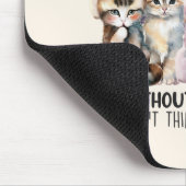 猫のない生活?僕はそうは考えしない マウスパッド (コーナー)