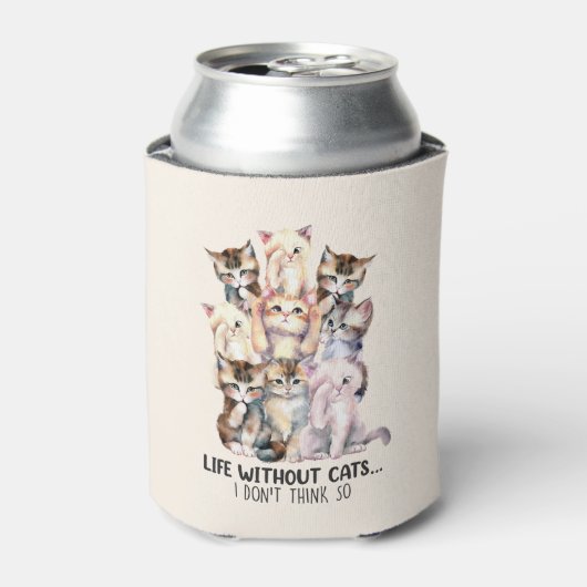 猫のない生活?僕はそうは考えしない 缶クーラー (缶正面)