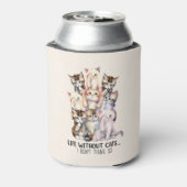 猫のない生活?僕はそうは考えしない 缶クーラー (缶裏面)