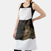 猫のない生活?違う考えよ!カスタムおもしろい エプロン (インサイチュ)