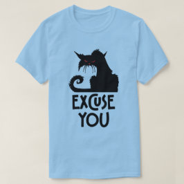 猫のぶつぶつ言い訳 Tシャツ