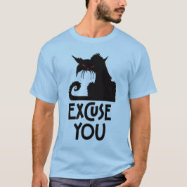 猫のぶつぶつ言い訳 Tシャツ