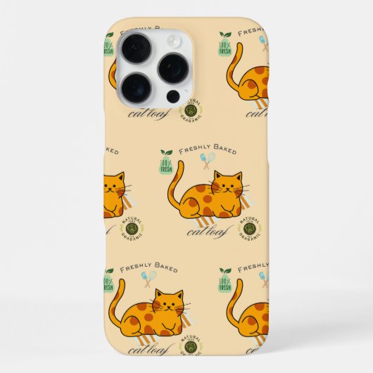 猫のまるまるおもち面白グッズ iPhoneケース (裏面)