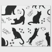 猫のみ ラッピングペーパー (フラット)