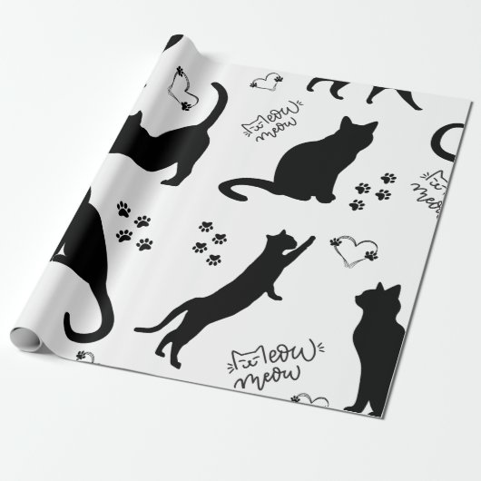 猫のみ ラッピングペーパー (アンロールド)