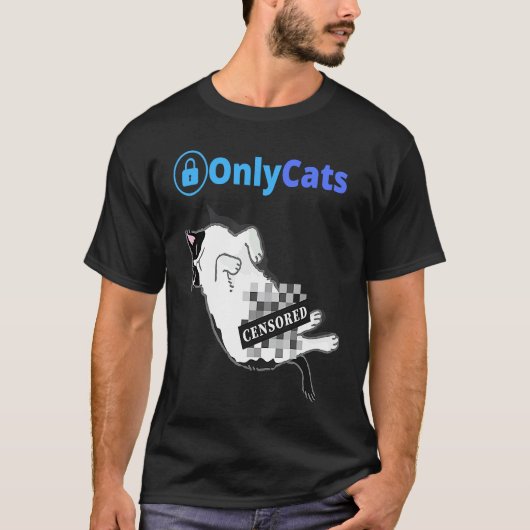 猫のみ Tシャツ (正面)