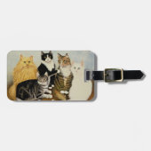 猫のゆりかご ラゲッジタグ (正面横)
