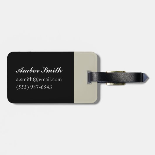 猫のゆりかご ラゲッジタグ (裏面横)