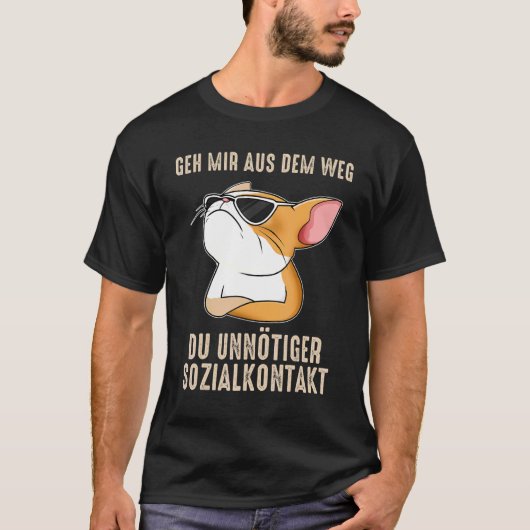 猫のアイロニー サルカズム 表現の服 Tシャツ (正面)