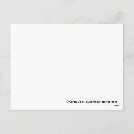 猫のアメリカのゴシック様式クリスマスのおもしろいな郵便はがき シーズンポストカード (裏面)