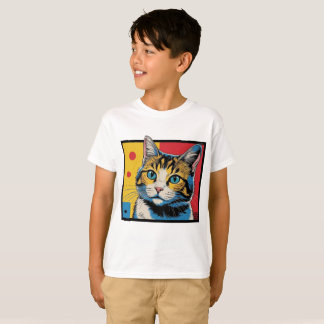 猫のアートデザイン #1 Tシャツ