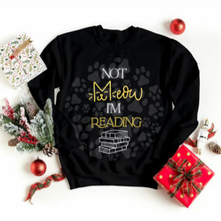 猫のアート読じゃない スウェットシャツ