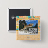 猫のイメージ 缶バッジ (正面&裏面)