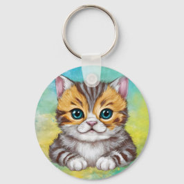 猫のイラスト キーホルダー