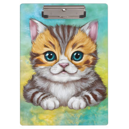 猫のイラスト クリップボード