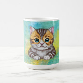 猫のイラスト コーヒーマグカップ