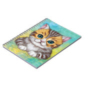 猫のイラスト ノートブック (左側)