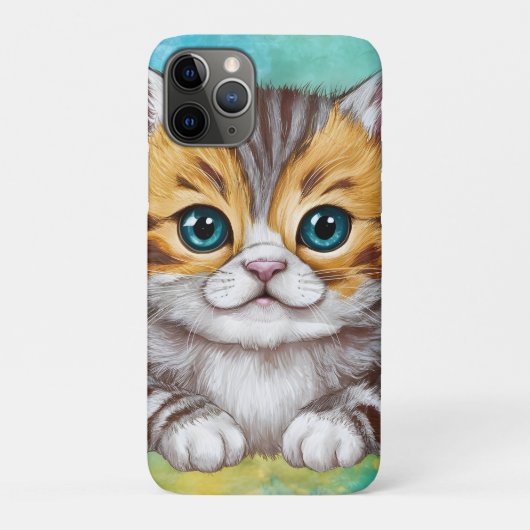 猫のイラスト Case-Mate iPhoneケース (裏)
