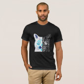 猫のイラスト Tシャツ (正面フル)