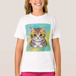 猫のイラスト Tシャツ